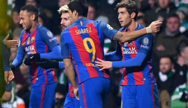 巴萨双杀尤文图斯,欧冠冠军近在咫尺 巴萨双杀尤文图斯,欧冠冠军近在咫尺