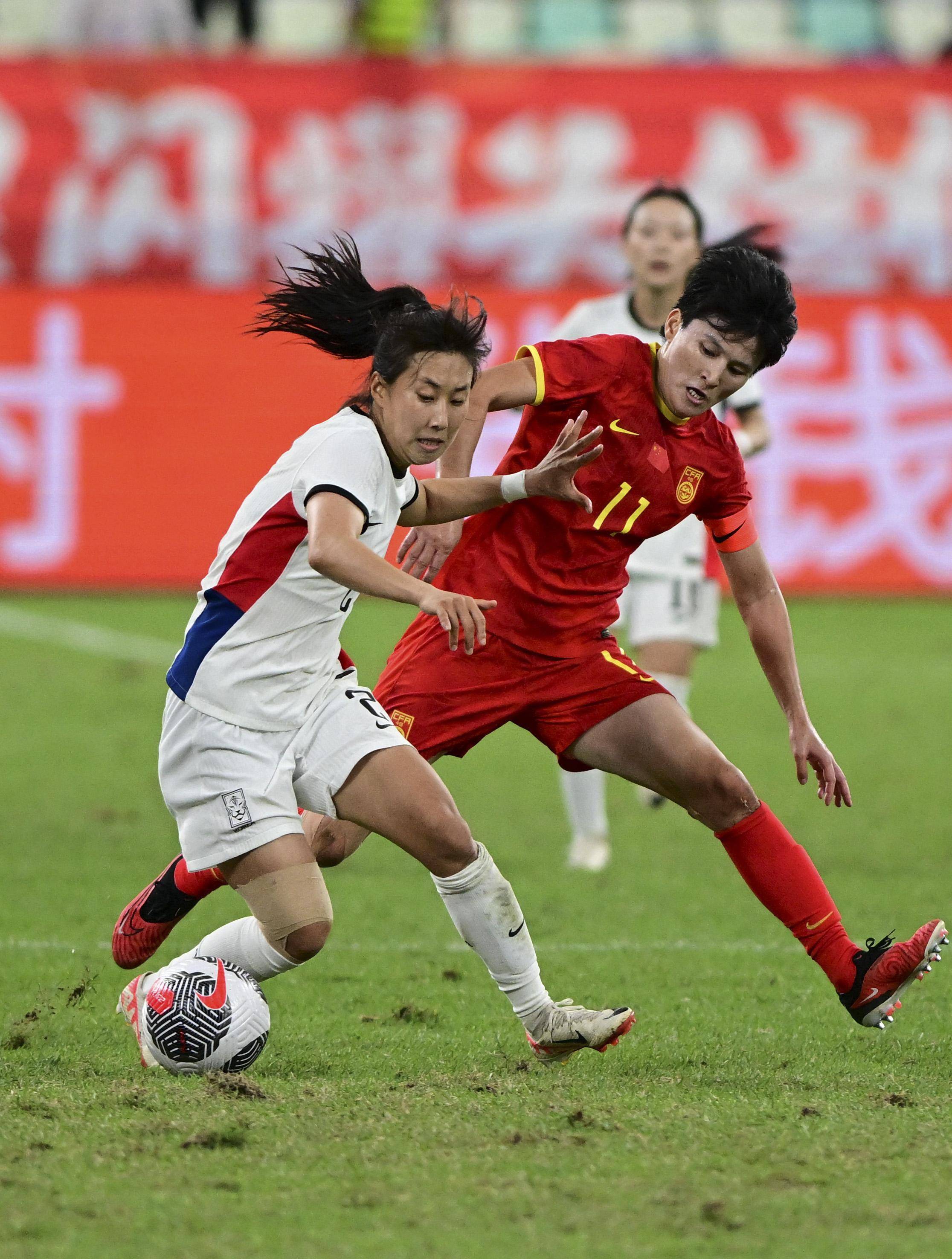 中国女足在国际赛场上展现实力 中国女足在国际赛场上展现实力
